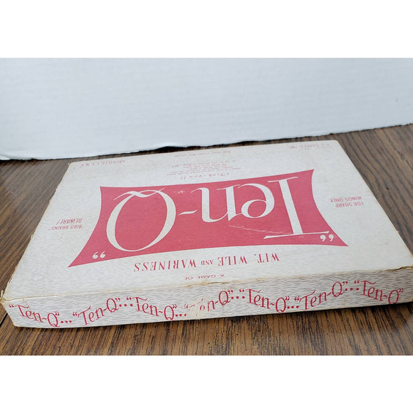 Vintage Ten-Q Board Game 1955 K-T Games - Picture 4 of 11